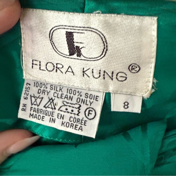 Vintage Silk Midi Skirt - Picture 6 of 8